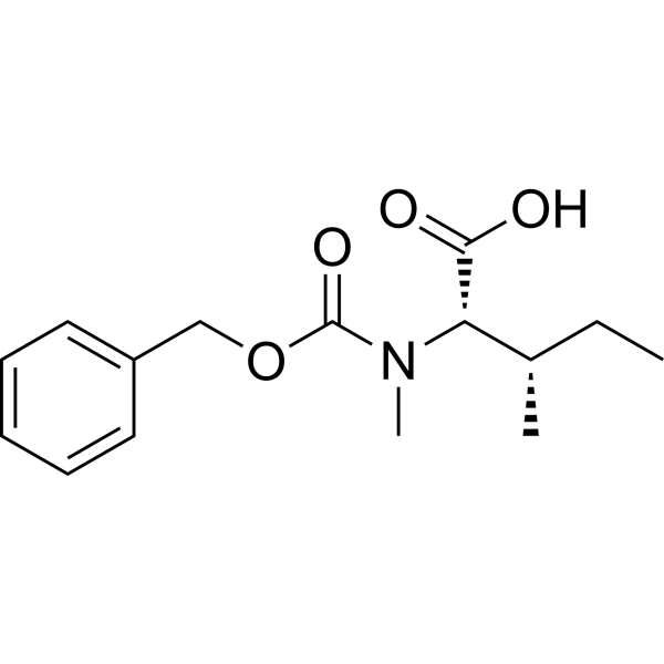 N-((Benzyloxy)carbonyl)-N-methyl-L-isoleucine 42417-66-3